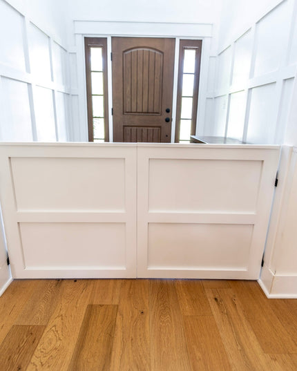 Extra Wide Double Baby Gate | Handmade Wooden Gate