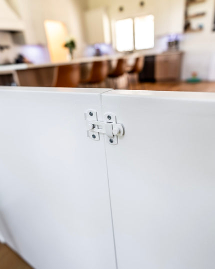 Extra Wide Double Baby Gate | Handmade Wooden Gate