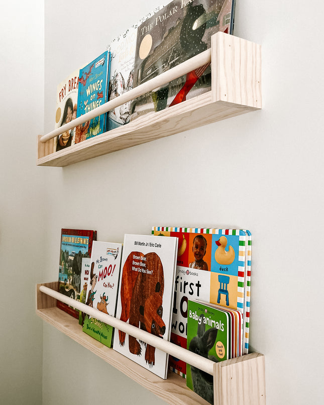 Nursery shelves
