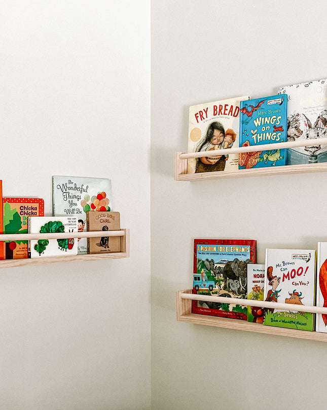 Nursery shelves