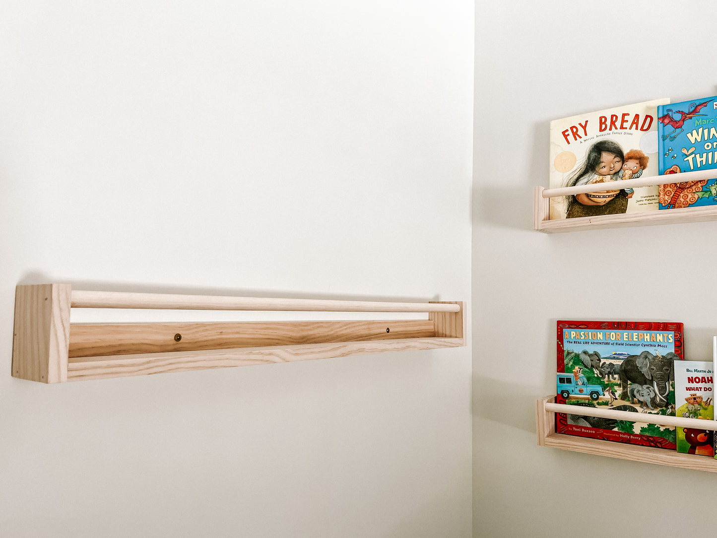 Nursery shelves