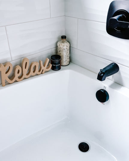 Small wood word cutout