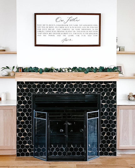 Floating Hickory Wood Shelves – Heavy Duty, Custom, Handmade, Solid Wood