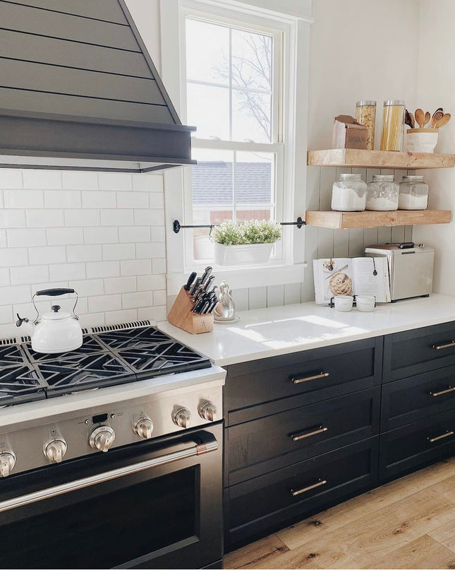 Floating Wood Shelves – Hollow Mount, Custom Sizes