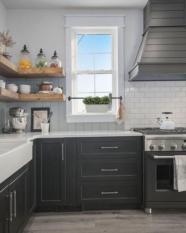 Floating Wood Shelves – Hollow Mount, Custom Sizes