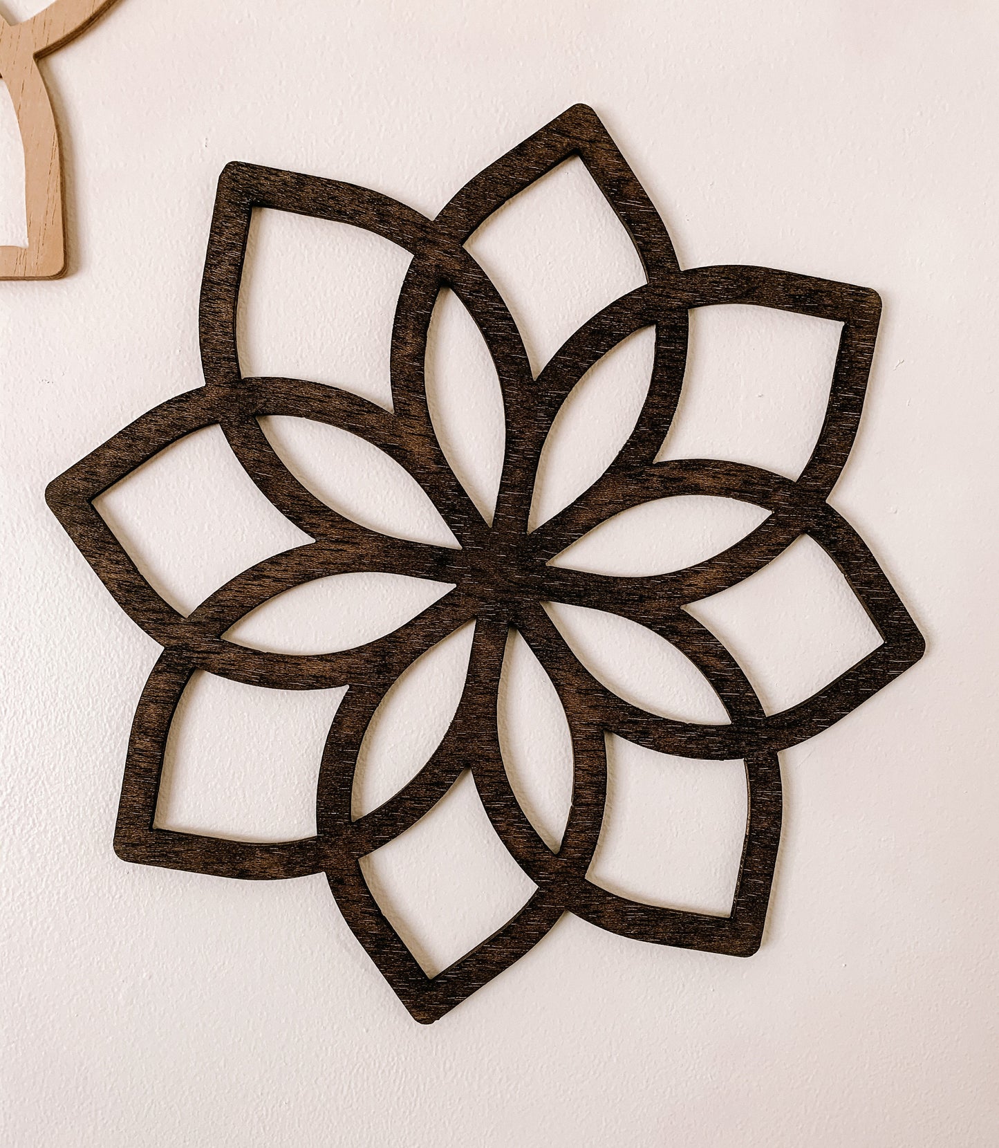 Wall Decor - Wooden flower - Individual