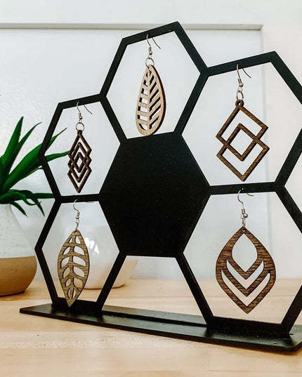 Lightweight Wood Earrings